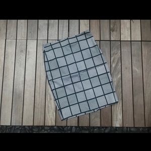 Ann Taylor | Plaid Midi Skirt